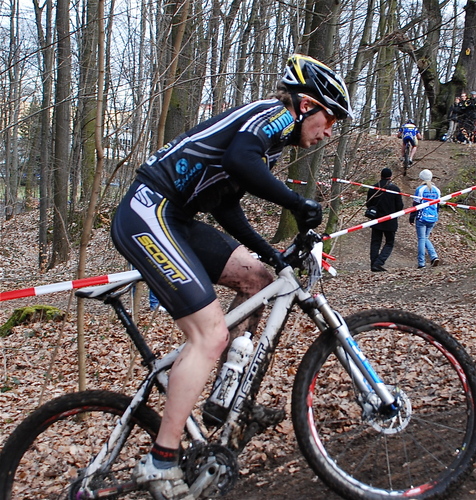 Florian Schön auf dem Weg aus dem Kesse, Foto: Thomas Dybek