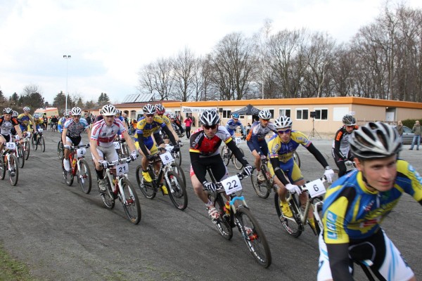 Start des Rennens der Männer