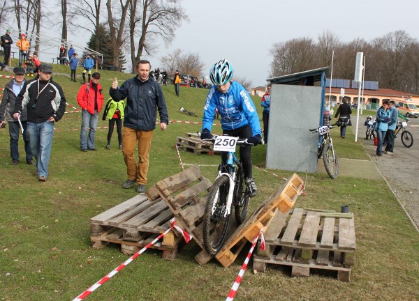 Clemens Pappert im Technik-Parcours