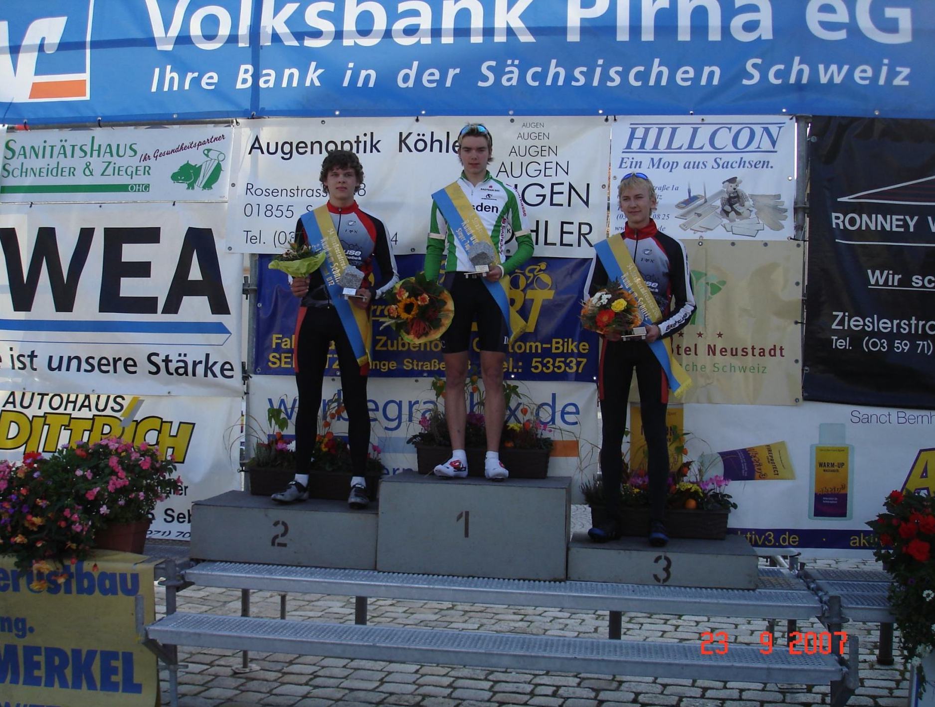Siegerehrung Jugend U17