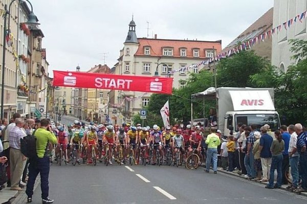 Männer am Start