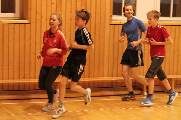 Training in der Halle