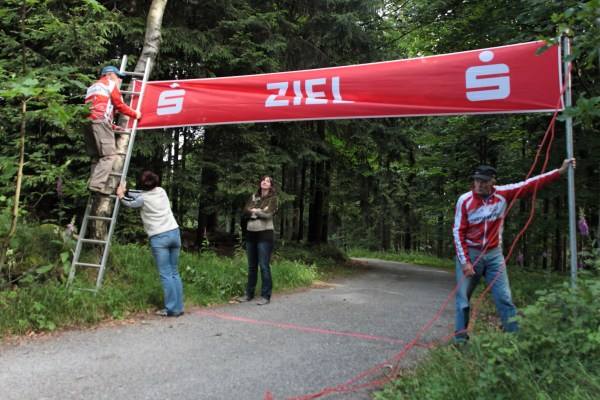 Rennen 1 am Start