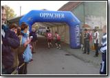 Unsere fleißige Jugendbrigade Valentin und Phillip hier schon wieder beim Wechsel zum Crosslauf