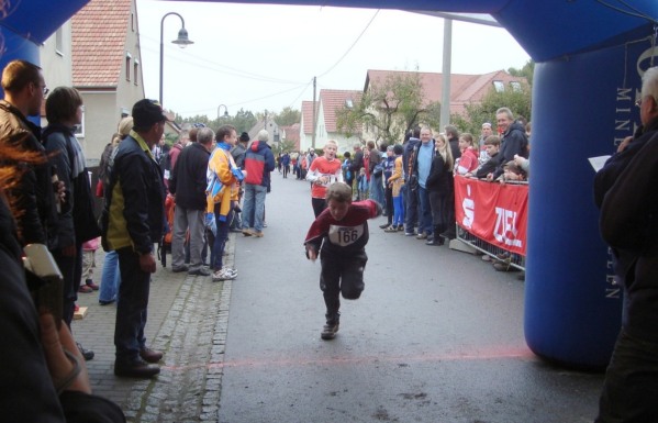 Zieleinlauf der Schüler U13